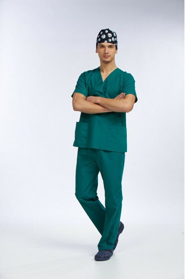 Kara Yeşili Erkek Cerrahi Takım