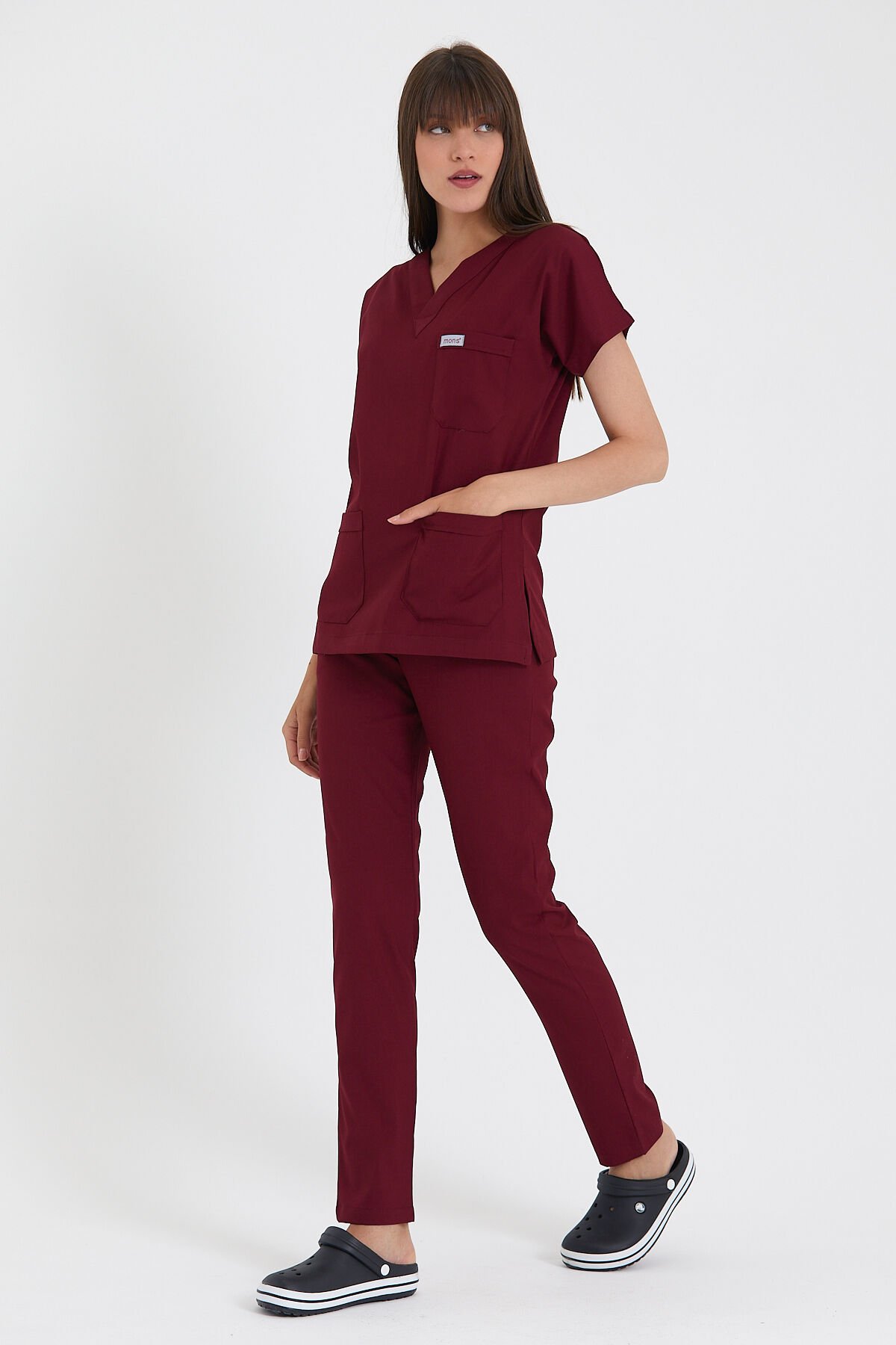 Koyu Bordo Cerrahi Takım