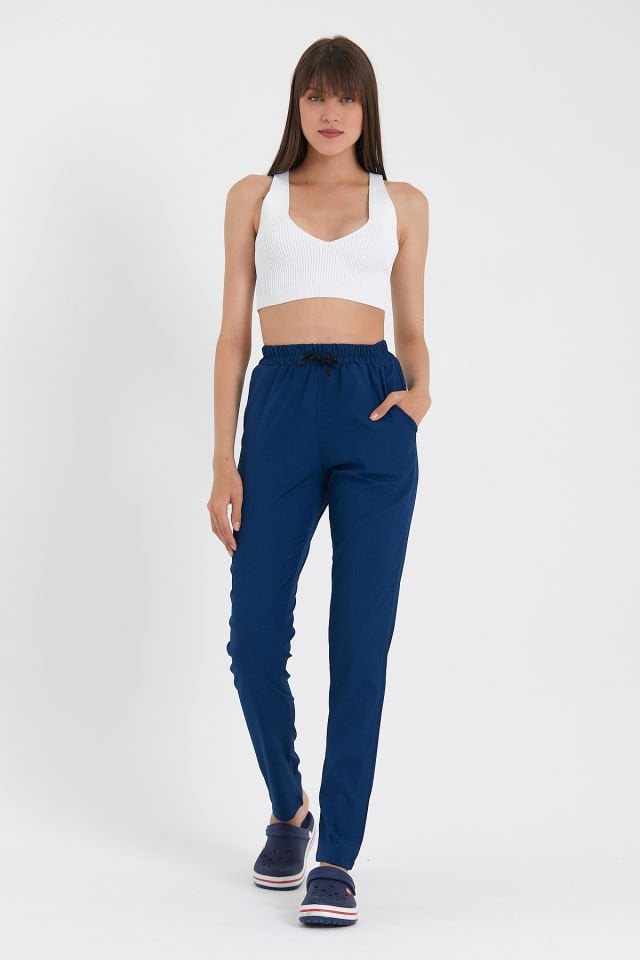 Kadın Açık Lacivert Cerrahi Takım